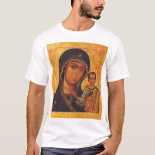 T-shirt Notre-Dame de Kazan icône orthodoxe