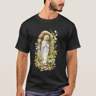 T-shirt Notre-Dame de Lourdes Marie Immaculée Bienheureuse