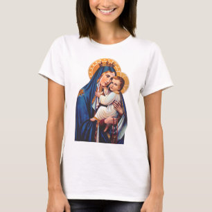 T-shirt Notre-Dame du Mont-Carmel Art dévotionnel