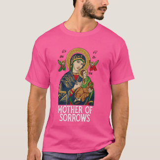 T-shirt Notre-Dame du Perpétuel Secours Sainte Mère Marie
