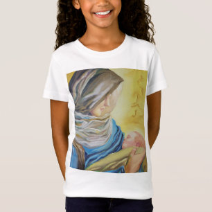 T-Shirt Notre Dame du Silence tenant le bébé Jésus