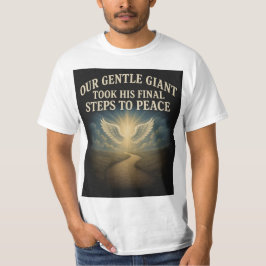 T-shirt Notre douce jupe Giant Hommage Tee- Memorial