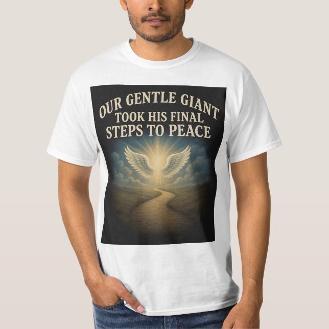 T-shirt Notre douce jupe Giant Hommage Tee- Memorial (Devant)