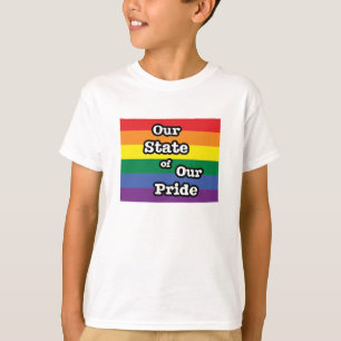 T-shirt Notre État de notre fierté  Wyoming