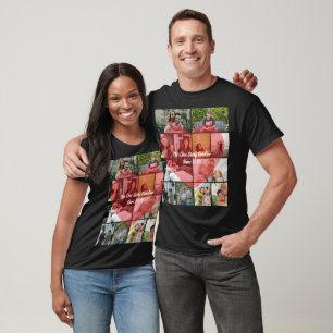 T-shirt Notre histoire d'amour 12 Photos Chronologie Colla