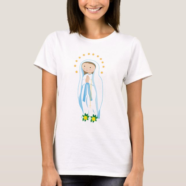 T-shirt Notre Madame de Lourdes (Devant)