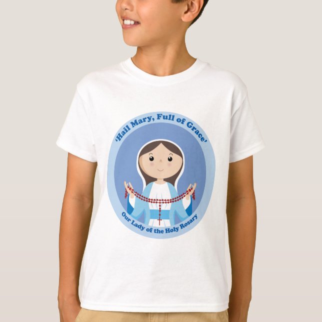 T-shirt Notre Madame du chapelet (Devant)