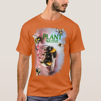 T-shirt Notre Pollinisateur Bumblebebees Les papillons ont