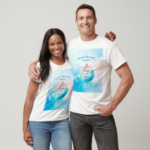T-shirt Notre premier Noël M. Mme Ornament