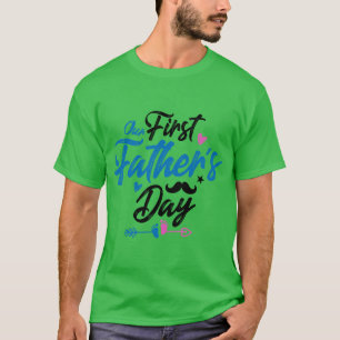 T-shirt Notre première fête des pères 2021 Fête des pères