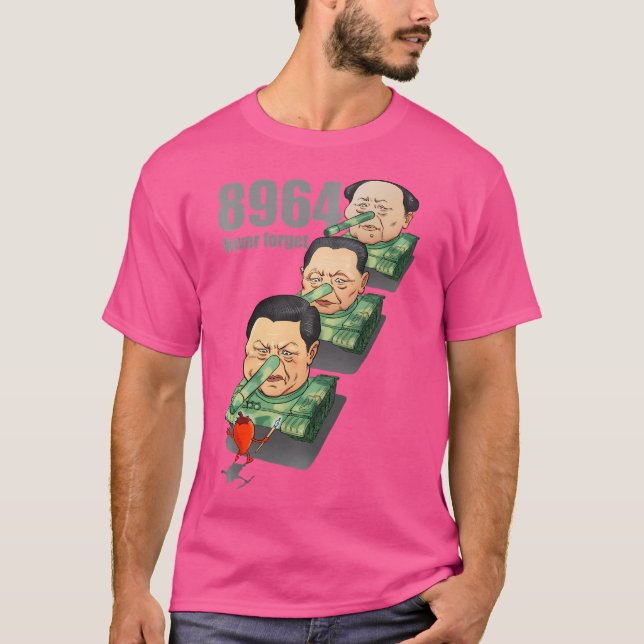 T-shirt N'oubliez jamais 8964 (Devant)