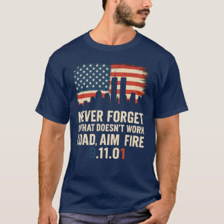 T-SHIRT N'OUBLIEZ JAMAIS 9.11.01