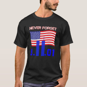 T-shirt N'oubliez jamais 9/11 2001