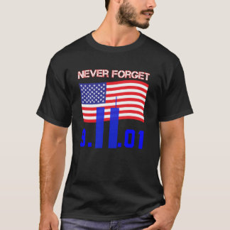 T-shirt N'oubliez jamais 9/11 2001
