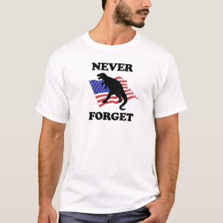 T-shirt N'oubliez jamais, des dinosaures