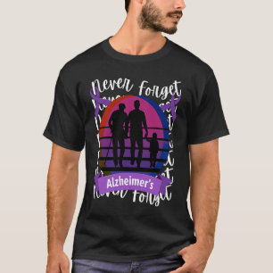 T-shirt N'oubliez jamais la sensibilisation à la maladie d