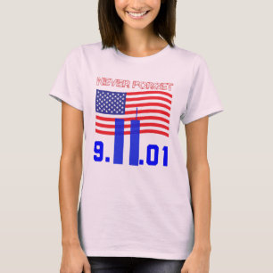 T-shirt N'oubliez jamais le 11 septembre