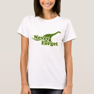 T-shirt N'oubliez jamais les dinosaures