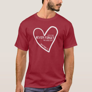 T-shirt N'oubliez jamais Newtown CT