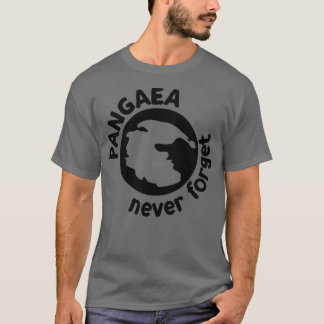 T-shirt N'Oubliez Jamais Pangaea Chemise Awesome