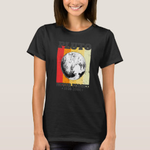 T-shirt N'oubliez jamais Pluton Style Rétro  Science de l'