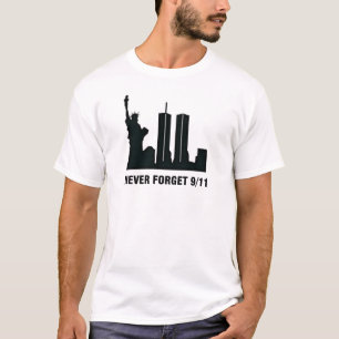 T-shirt n'oubliez le 9 septembre 2001 JAMAIS