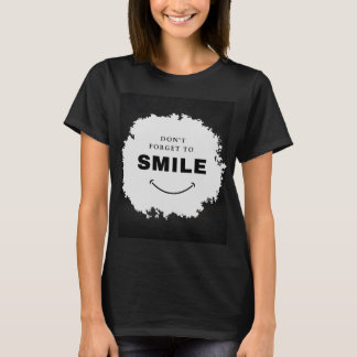 T-shirt N'oubliez pas de sourire