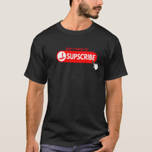 T-shirt N'oubliez pas d'utiliser SUPscribe Stand Up Paddle