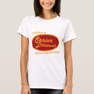T-shirt N'oubliez pas Mon rabais senior!