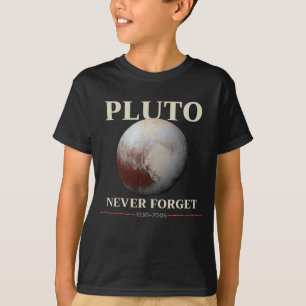 T-shirt N'oublions jamais le Vintag 1930-2006 Planète sci