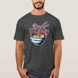 T-shirt Nouilles Monster - Tentacle Ramen Nightmare