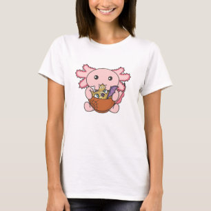 T-shirt Nouilles nouilles japonaises Halloween Axolotl Ram