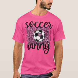 T-shirt Nounou De Football Grand-Mère Nounou D'Un Joueur D