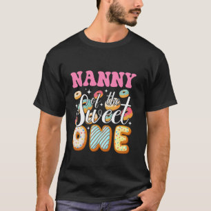 T-shirt Nounou du premier anniversaire de la douce fête de