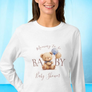 T-shirt Nounours attend avec impatience que Maman reçoive 