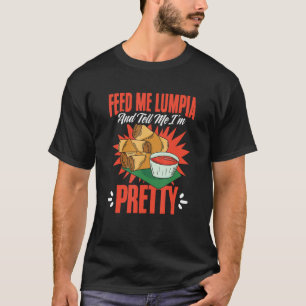 T-shirt Nourris-moi Lumpia Nourriture philippine Pinoy rou