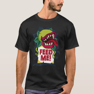 T-shirt Nourris-Moi Paresseux Costume D'Halloween Monstre 