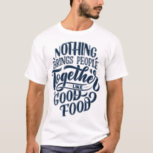 T-shirt nourriture