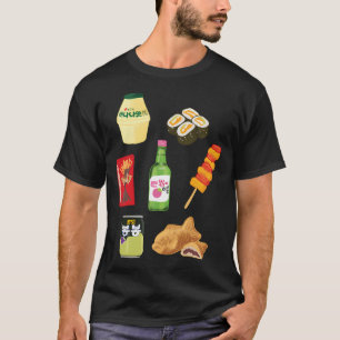 T-shirt nourriture coréenne