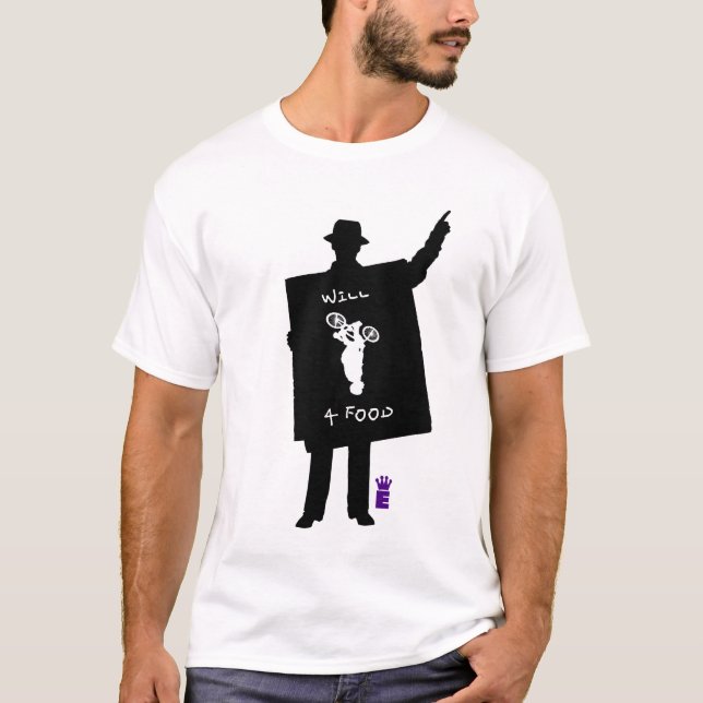 T-shirt Nourriture de la secousse 4 (Devant)