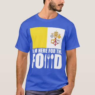 T-shirt Nourriture de souvenir de voyage d'ami de la Cité