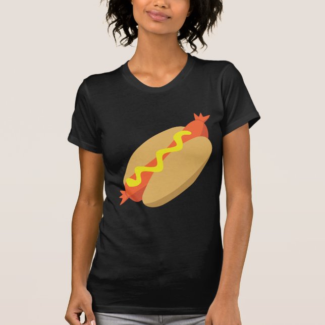 T-shirt Nourriture délicieuse - hot dog (Devant)