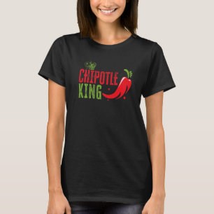 T-shirt Nourriture Épicée Saveur Chipotle King Chili
