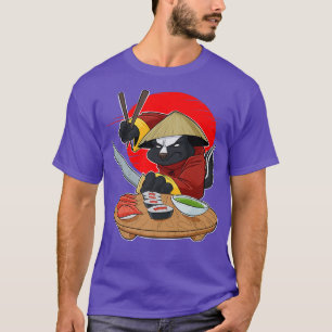 T-shirt Nourriture japonaise I Maki Lover I Samurai Sushi 