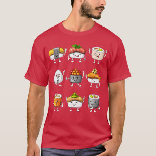 T-shirt Nourriture japonaise Sushi Amoureux de Sushi Drôle