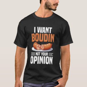 T-shirt Nourriture louisianaise Jour national du boudin Sn