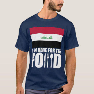T-shirt Nourriture souvenir Irak voyage drôle