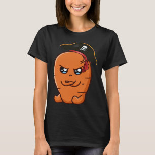 T-shirt Nourriture végane Carrot Pirate