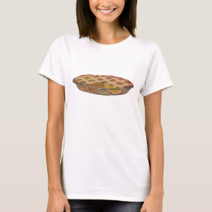 T-shirt Nourriture vintage, dessert, tarte au potiron de T