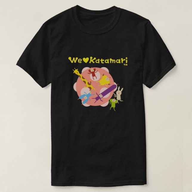 T-shirt Nous aimons Katamari (Design devant)